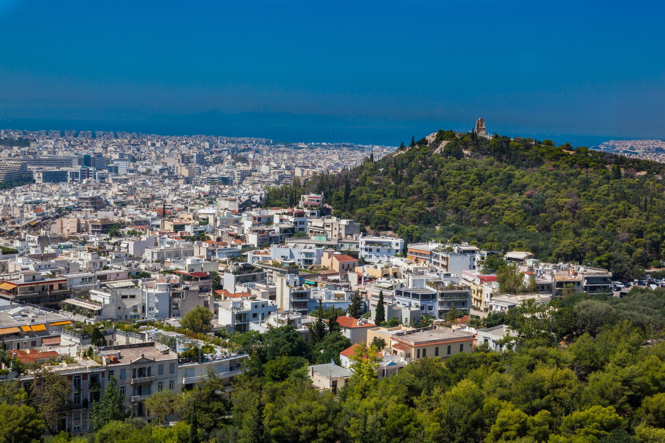 View of Athens from the Acropolis