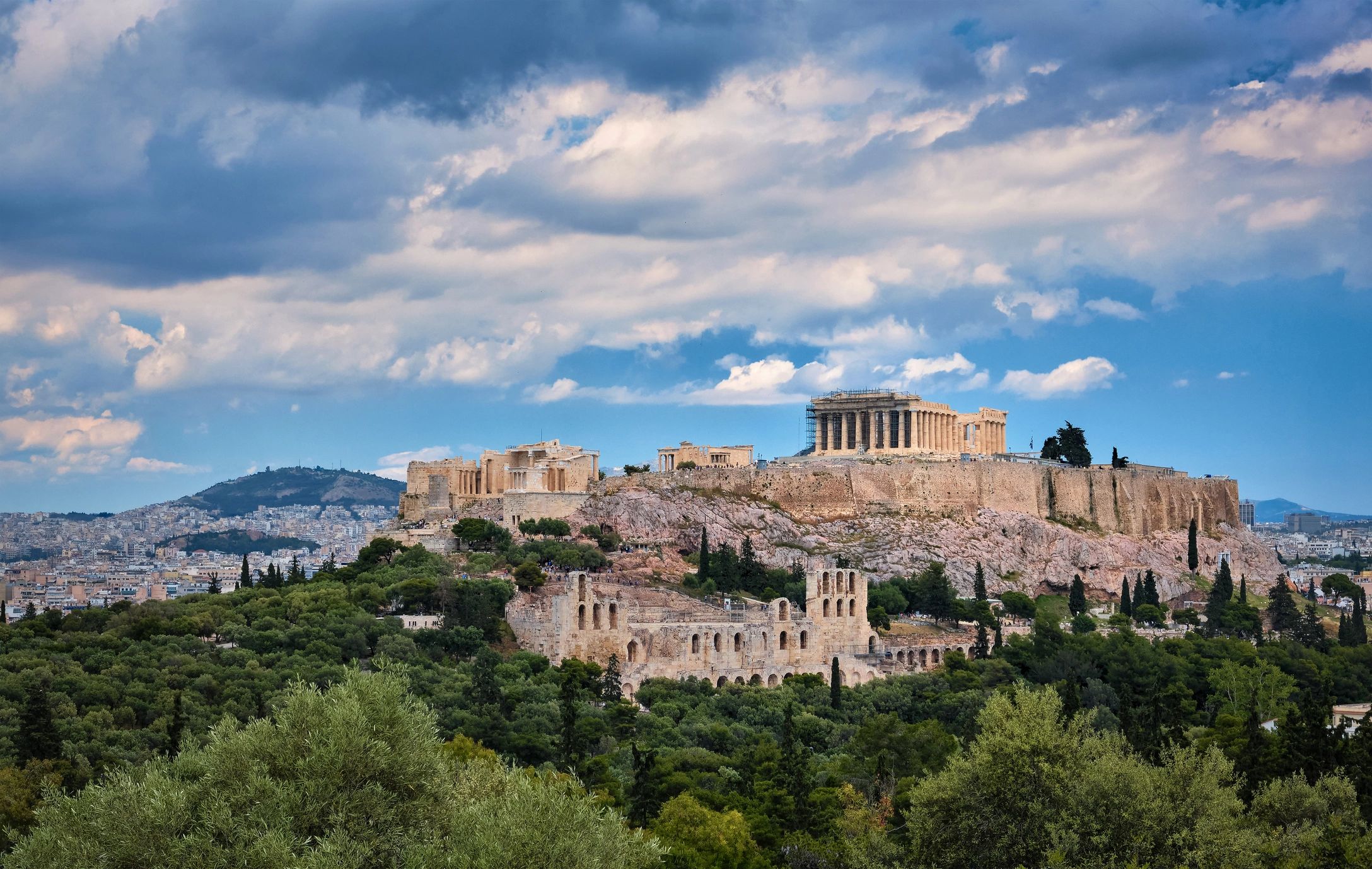 Acropolis in Athens, Greece